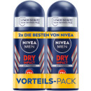 NIVEA Men Deo Roll-On Dry Impact 2x50ml