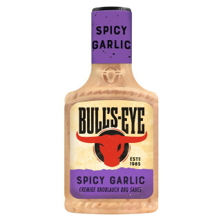 Bulls Eye BBQ Spicy hvidløg 300ml