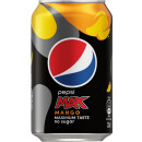 Pepsi Max Mango 24x0,33l d&aring;ser  Export