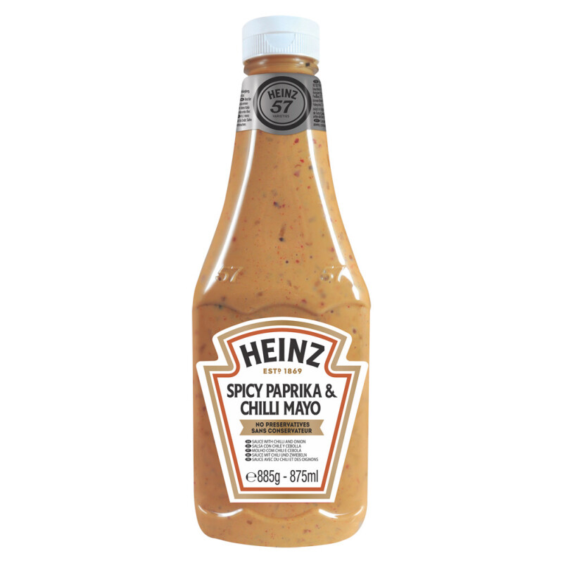 Heinz Spicy Paprikaand Chili Mayo Sauce 875ml 4898 Kr 3087