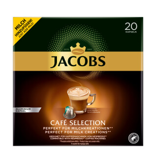 Jacobs Kapsler Cafe Selection 20er 104g