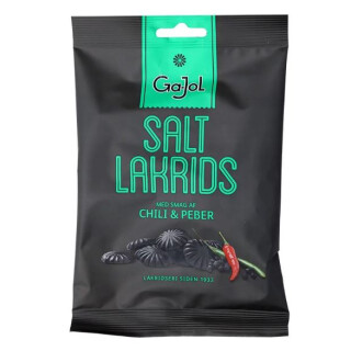 Ga-Jol Salt Lakrids Chili&Peber 140g