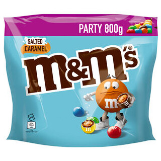 M&M Salted Caramel 800g Party Pack
