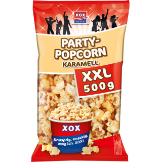 XOX Party- Popcorn Karamell XXL 500g