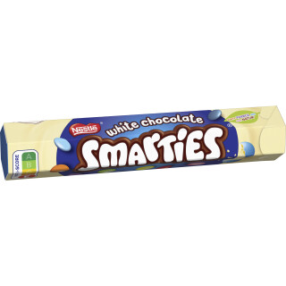 Smarties White kæmpe rulle 120g