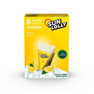 Sun Lolly citron 8 stk.