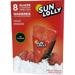 Sun Lolly jordbær 8 stk.