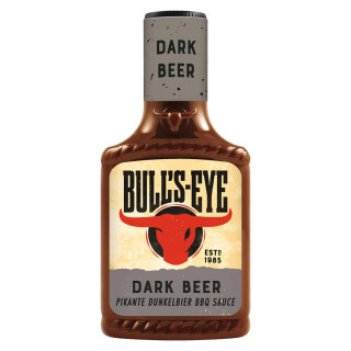 Bulls eye BBQ sauce med mørkt øl 300 ml