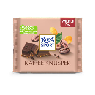 Ritter Sport kaffe knas 100 g