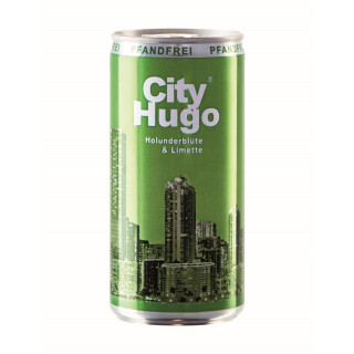 City Hugo Holunder und Lime 0,20L DPG