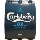 Carlsberg 0,0%Lager  6x0,33L plus pant
