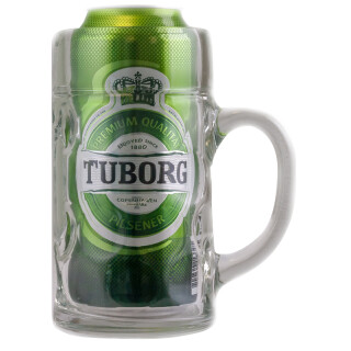 Tuborg 0,5L DPG + ølkrus