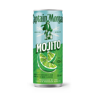 Captain Morgan & Mojito 0,25L Ds. 10% DPG
