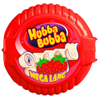 Hubba Bubba Bubble Tape Jordbær 56g
